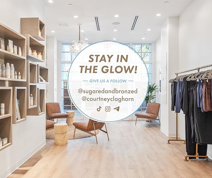 SUGARED + BRONZED Hocoba Oil, Hydrating Daily Body Oil With Jojoba Oil and Coconut Oil, Lightweight, Non Greasy Formula, Two-Ingredient Clean Skin Care, Suitable for All Skin Types, Vegan, 8 Fl Oz