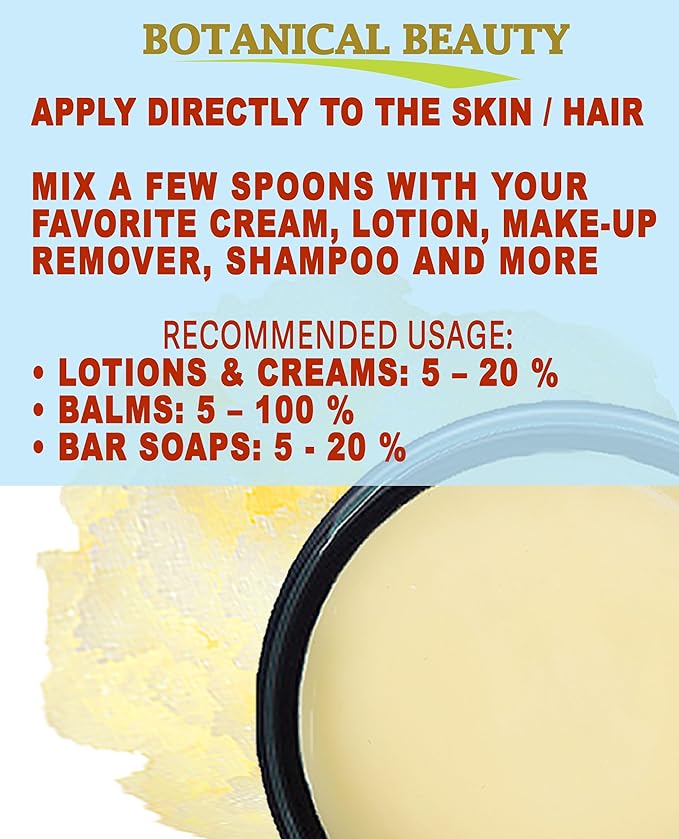 Botanical Beauty GARDENIA OIL BUTTER 100% Natural Gardenia Essential Oil in Shea Nut Butter for FACE, SKIN, BODY, HAIR, NAILS. Beauty Skin Moisturizer Oil Butter. (8 Fl Oz)