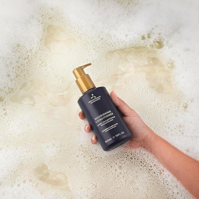 Aromatherapy Associates Balance Replenishing Conditioner, Hydrating Vegan Conditioner for Women and Men with Lavender & Ylang Ylang, Daily Hair Care for Dry or Oily Hair, 10 fl oz