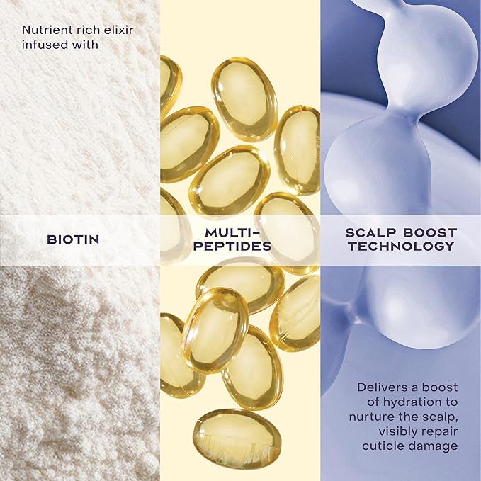 Shea Moisture Scalp & Hair Oil Anti-Hair Fall for Healthy Looking Hair and Moisturized Scalp, with Biotin & Multi-Peptide ScalpBoost Technology, 2 oz