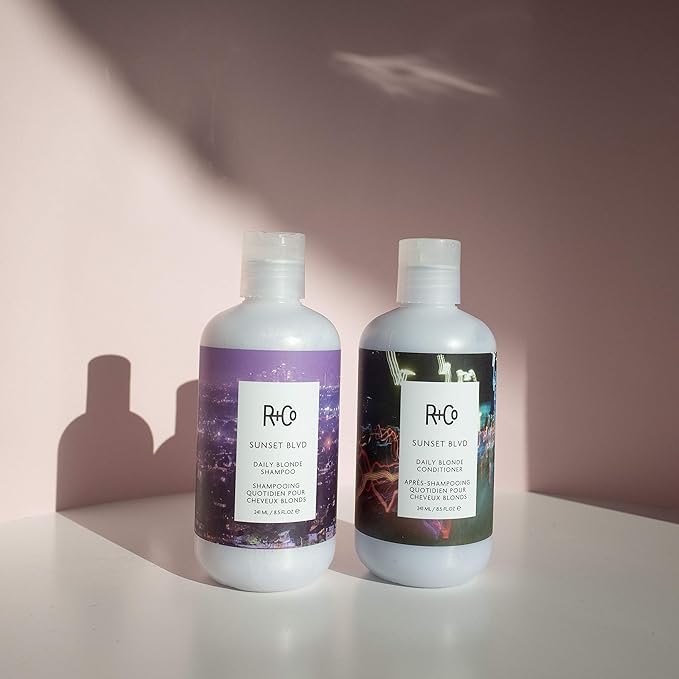 R+Co Sunset Blvd Daily Blonde Shampoo + Conditioner Duo 8.5 Fl Oz (Set of 2)
