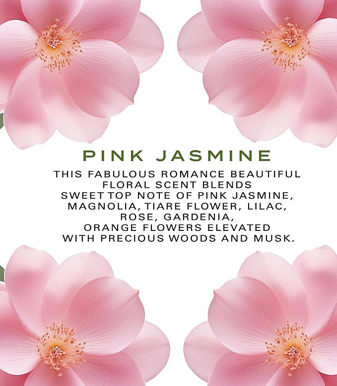 Botanical Beauty PINK JASMINE WHIPPED BODY BUTTER with Shea Butter, Cocoa Butter, Coconut Oil for All Skin Types, for Dry, Sensitive Skin. Moisturizing Cream for Women, Men (8 Fl Oz 240 ml)