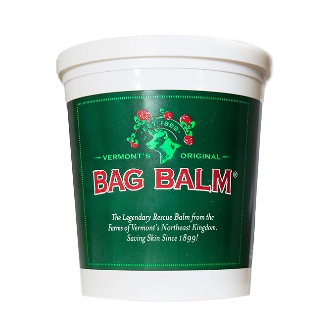 Bag Balm Vermont's Original Hand & Skin Moisturizer, Cracked Heels Treatment, Dry Hands & Dogs Ointment - 72oz Pail