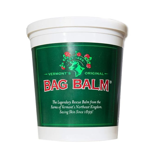 Bag Balm Vermont's Original Hand & Skin Moisturizer, Cracked Heels Treatment, Dry Hands & Dogs Ointment - 72oz Pail