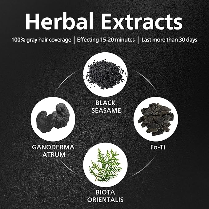 2PCS Gray Hair Reverse Shampoo Bar,Black Soap for Gray Hair,Black Soap for Women and Men