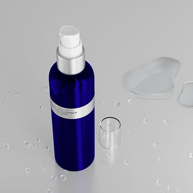 BIONOVA Bioactive Cleanser Oily Skin - Facial Cleanser Provides a Gentle Deep Clean, Oil-Free, Sulfate-Free, and Eliminates Excess Oil (4.5 fl oz)
