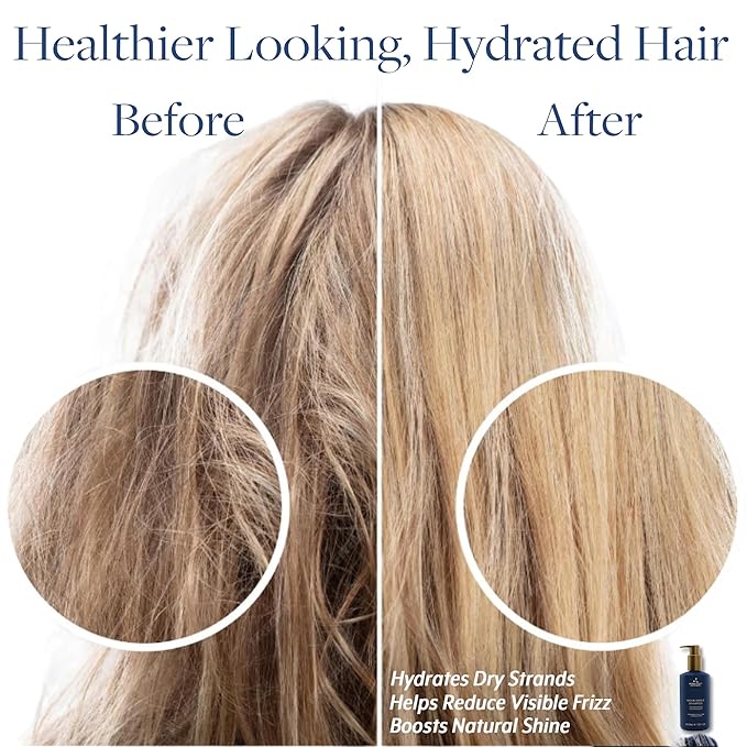 Aromatherapy Associates Balance Replenishing Shampoo, Hydrating Vegan Shampoo for Women and Men with Lavender & Ylang Ylang, Daily Hair Care for Oily or Dry Hair, 10 fl oz