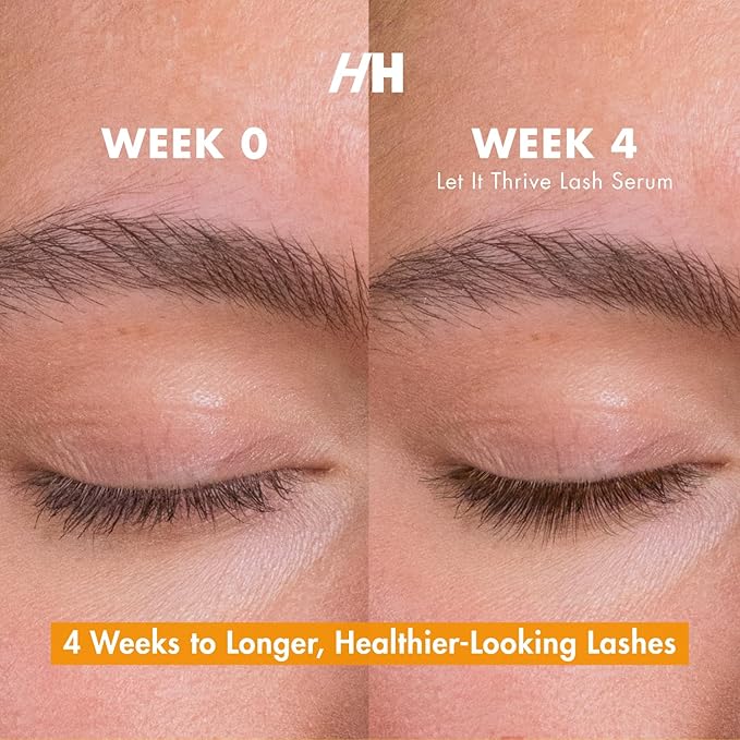 Handmade Heroes 100% Natural Vegan Lash & Brow Serum – Rosemary & Pumpkin Seed Oil for Fuller, Thicker Looking Eyelashes, Eyebrows – Gentle & Nourishing Formula Prostaglandin Free