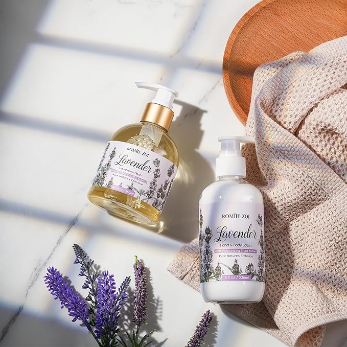 ROMIIE ZOI Daily Hand & Body Lotion with Moisturizing Shea Butter - Lavender - 236 ML / 8 FL OZ