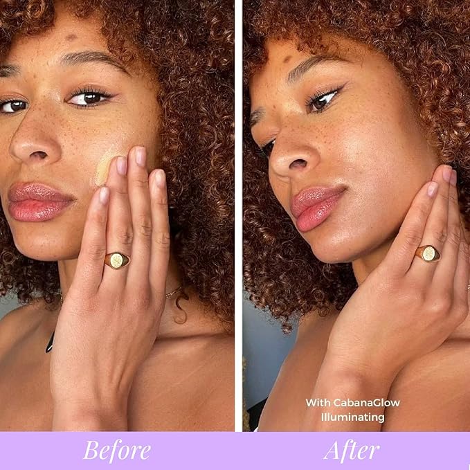 Naked Sundays CabanaGlow™ Illuminating Tinted Sunscreen Serum Drops SPF 50 – Hydrating, Brightening, Zinc Oxide Daily Face Sunscreen with Skin-Perfecting Pigments