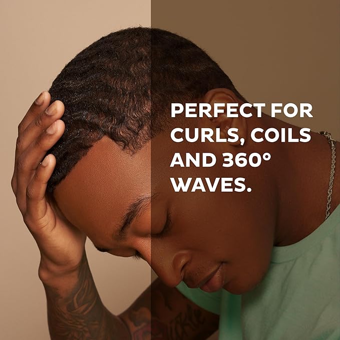 Scotch Porter Curls & Waves Hair Oil for Men | Seals in Moisture, Detangles & Prevents Frizz | Free of Parabens, Sulfates & Silicones | Vegan | 1.7oz