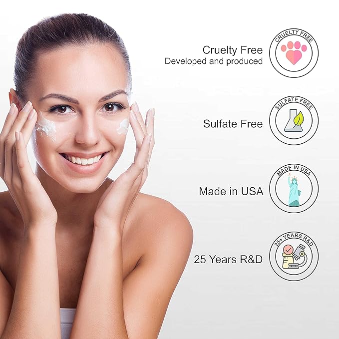 BIONOVA Bioactive Cleanser Oily Skin - Facial Cleanser Provides a Gentle Deep Clean, Oil-Free, Sulfate-Free, and Eliminates Excess Oil (4.5 fl oz)