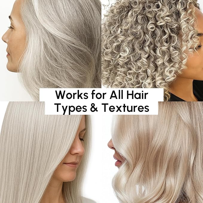 MAREE Deep Conditioning Purple Hair Mask for Blonde Hair 2 PACK – Purple Toner for Brassy, Bleached, Silver, or Color Treated Hair – Keratin Hair Treatment – Matizador Para Cabello Rubio