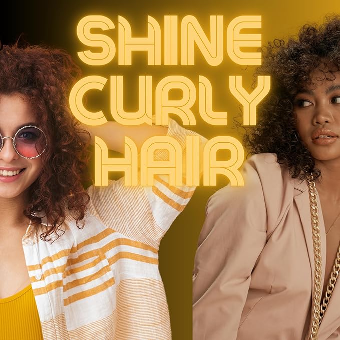 Hair Oil for Frizzy Hair | Hair Growth Oil, Heat Protectant, Instant Shine, Strong Care Serum for Split Ends & Curls - Hair Perfume, Travel Size, Damaged, Dry Oils Curly Hair & Anti Frizz Control