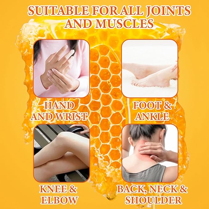 Natural Organic Bee Venom Muscle & Joint Cream, Extra Effective Muscle & Joint Care, for Neck, Hand, Feet, Knee, Muscles, Shoulder, Wrist, Elbow, Ankle, Foot Aches, Arnica, Vitamin B6