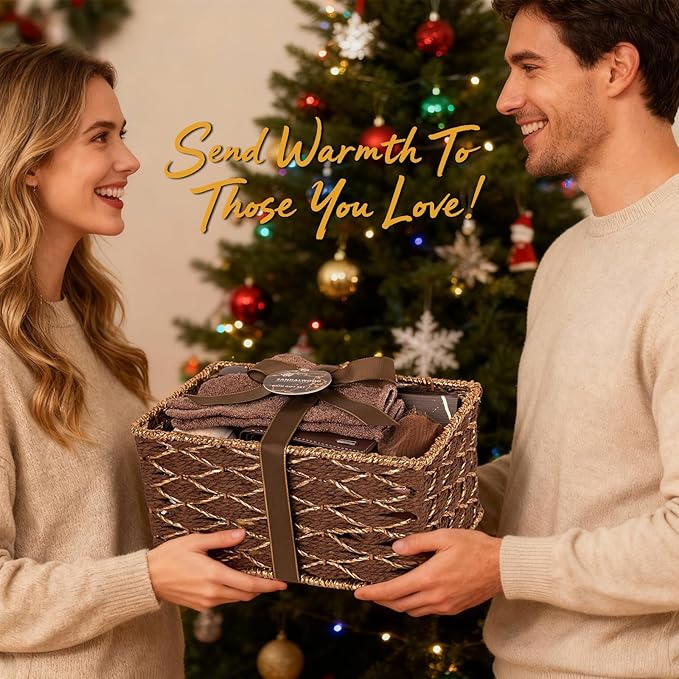 36 Pcs Christmas Gifts For Men, Sandalwood Bath & Body Gift Basket, Beard Grooming Set, Face Skin Care Kit, Men Home Spa Gift, Bath Bomb, Bear Oil, Birthday, Valentines, Father's Day, Dad, Anniversary