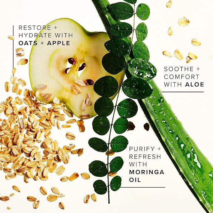 Farmacy Face Cleanser & Honey Halo Duo – Gentle Creamy Face Cleanser (5 fl oz), Honey Halo Ceramide Moisturizer (9ml) for Nourishing Makeup Removal & Deep Hydration