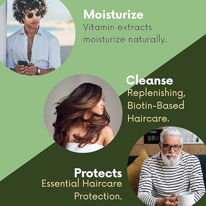 Morfose 2 in 1 Biotin Green Hair Shampoo 1000 ml