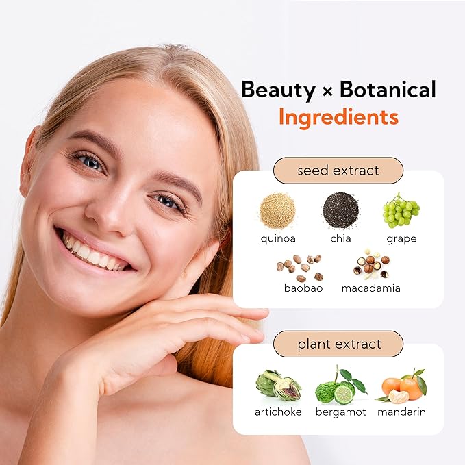 PERFECT ONE FOCUS Skincare Bundle – VC Charge Smooth Sheet Masks (7 Sheets) + Smooth Cleansing Balm (2.64oz) – Vitamin C, Charcoal, Hyaluronic Acid, Ceramides & Niacinamide for Hydrating