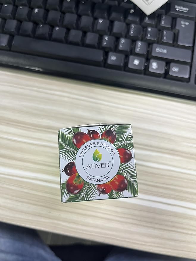 100% Cold-Pressed Batana Oil – Pure Hair Growth & Repair Oil, 4.04 Fl Oz | Natural & Chemical-Free Deep Nourishing Treatment for Scalp, Split Ends & Dry Hair