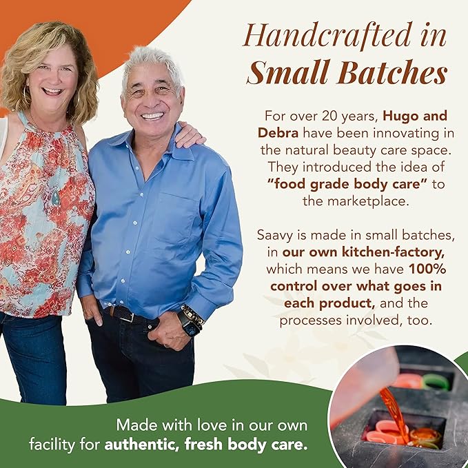 Saavy Naturals Body Cream Sweet Orange Plant-Based Ingredients| Made In USA | Absorbent Shea Butter Vegan Formula, Thick and Creamy Body Moisturizer, Body Lotion for Dry Skin- 8.5 Fl Oz, 2 Pack