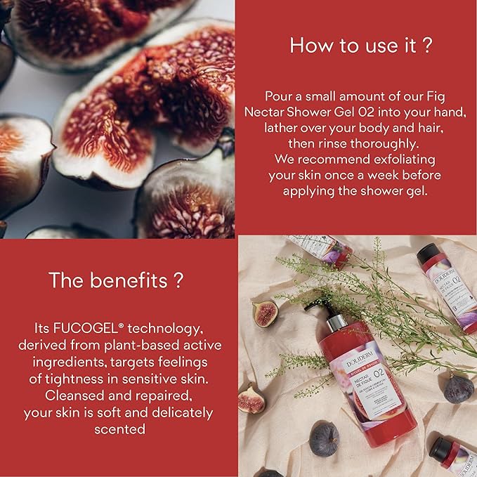 Paris - Creamy Shower Gel, 33.8 Fl Oz (Fig Nectar)