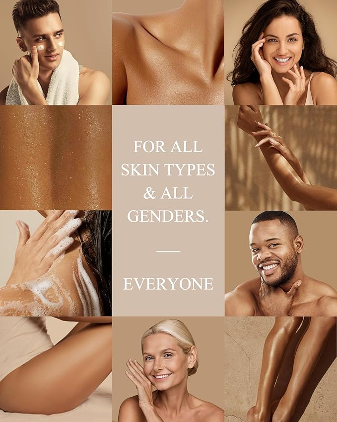 Shower Brush for Massage Dry Brushing: Back Scrubber for Shower with 18.1 in Anti Slip Long Handle - Bath Body Brush for Lymphatic Drainage, Exfoliator Improving Skin Health for Women Men Elderly Blue