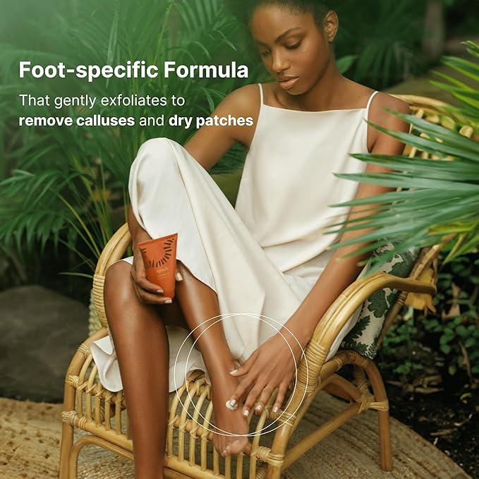 Nu Skin Epoch Sole Solution Foot Treatment | Intensive Moisturizing Cream for Dry Feet, Rough Skin & Heels | Softens Calluses With Natural Papain, Urea, Baobab & Allantoin | 4 oz | 2 Pack