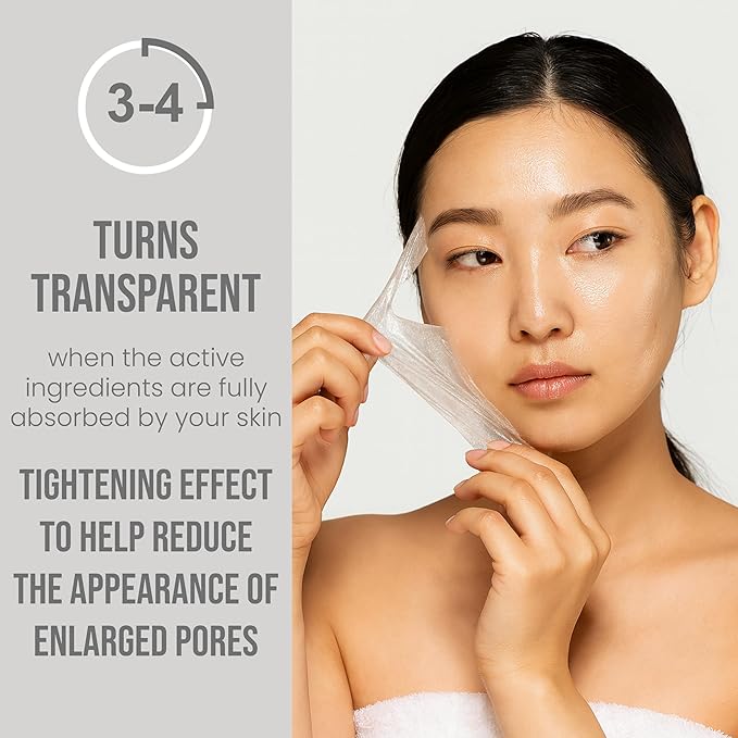 Salmon DNA PDRN Collagen Gel Face Mask hydrating anti-aging,firming,brightning,moisturizing,skincare all skin types 28g x 4 sheet Masks.