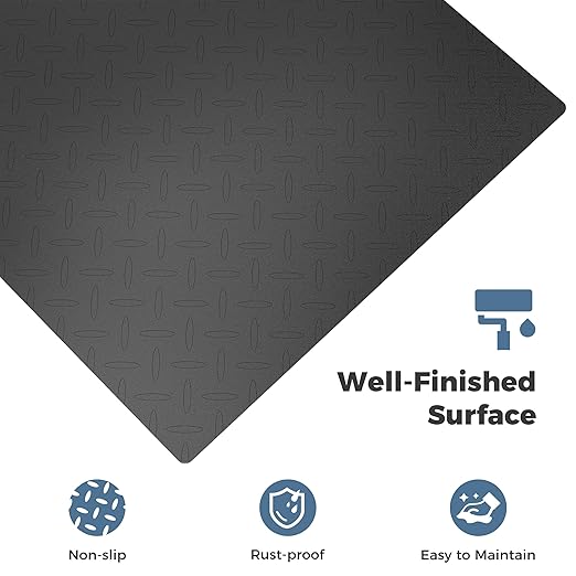 24"x24" Industrial Floor Scale, Precision Pallet Scale with Digital Indicator, Heavy Duty Weighing Scale for Floor Bench Office Weight Weighing, 2500 lb x 1 lb, Black