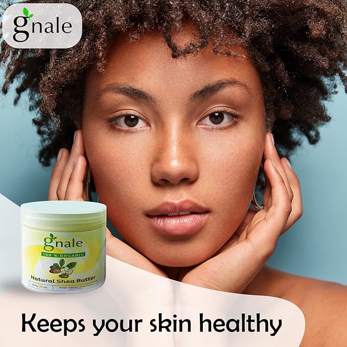 Shea Butter Jar African Shea Butter Raw Organic. Body Butter Skin Moisturizer for Face Skin and Hair, Pure Raw Shea Butter for DIY Lotion, Oil, Cream, Soap