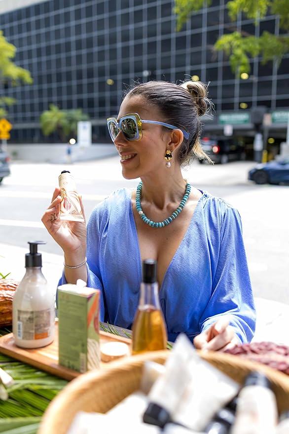 Natura – Ekos Cacau Hand Cream, Cocoa Butter Moisturizer for Dry Hands, Hydrating Vegan Skincare, Strengthens Nails & Cuticles – 2.6oz (75g)