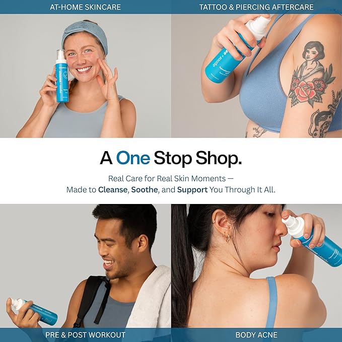 Hypochlorous Acid Spray – Dermatologist Tested HOCl Facial Cleanser for Sensitive, Acne-Prone & Irritated Skin – Soothes Redness, Eczema, Rashes & Itching – Skin Repair Spray, 2 fl oz - Honeydew Labs