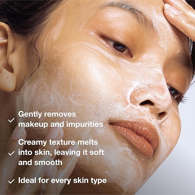 Phytomer Perfect Visage Gentle Cleansing Milk | Moisturzing Daily Face Cleanser & Makeup Remover | Sustainable & Eco-Friendly Skincare | 250ml