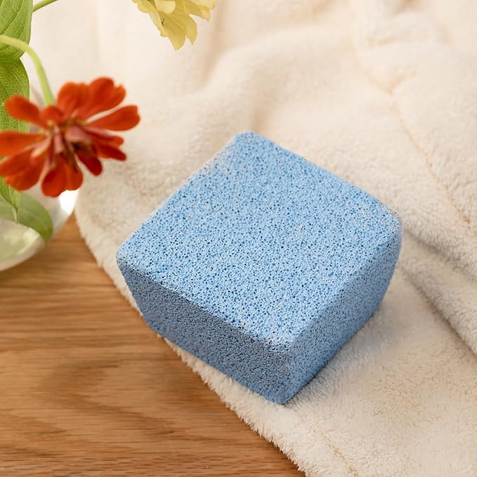 Multi-Color Pumice Stone Set – Ergonomic Trapezoid Foot File, 4-Pack in Pink, Yellow, Blue, & Green – Ideal for Callus Removal, Dead Skin Exfoliation,Cracked Heel Treatment – Durable & Thick