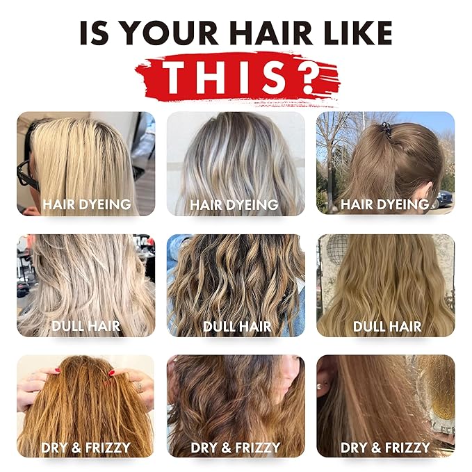 ALFHEIM Lavender+ Purple Shampoo & Conditioner Set for Blonde, Silver & Color-Treated Hair – Hydrates & Restores Cool Radiance – with Quinoa Extract & Vitamin E – Sulfate Free – 33.8 oz / 1000 ml × 2