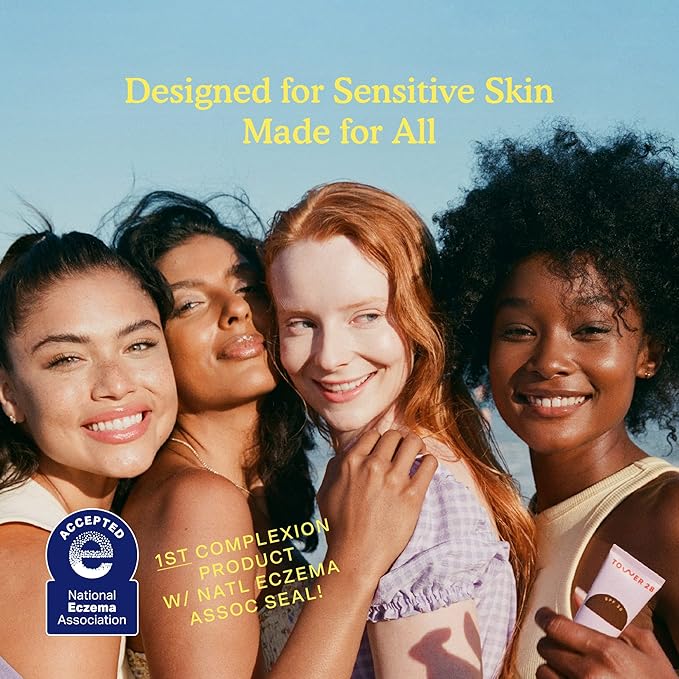 Tower 28 Beauty SunnyDays SPF 30 Tinted Mineral Sunscreen - For Sensitive Skin - 2-in-1 Facial Broad Spectrum UVA/UVB Protection + Foundation - Shade 70 VENICE, 1 Fl Oz