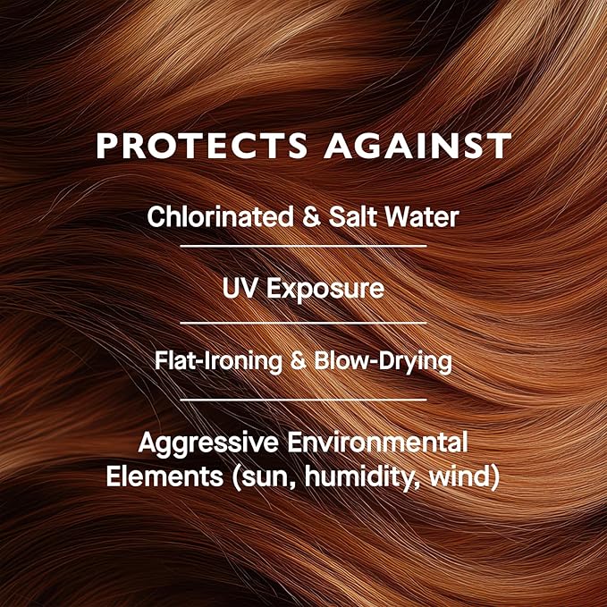 12 Benefits Instant Healthy Hair Treatment - Leave In Conditioner Spray with Quaternium 39 and Silk Fibre Protein - Smooths Frizz, Strengthens & Repairs Damaged Hair - (12 Fl Oz)
