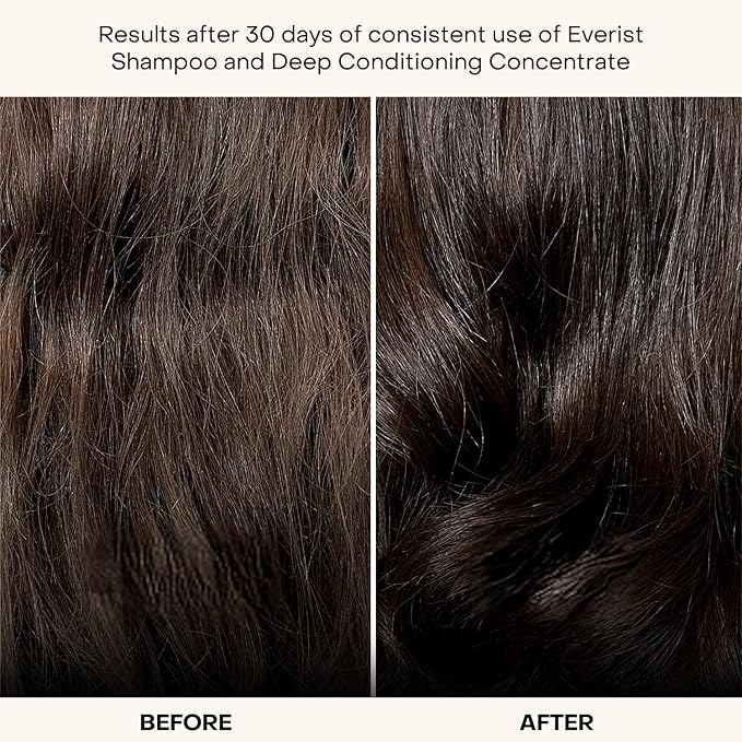 Everist Deep Conditioning Concentrate – 2-in-1 Daily Conditioner & Mask for Dry, Damaged, Frizzy Hair – Glycerin, Aloe Vera, Pumpkin Seed & Baobab Seed Oil – Vegan, Plant-Based - 3.4 fl oz