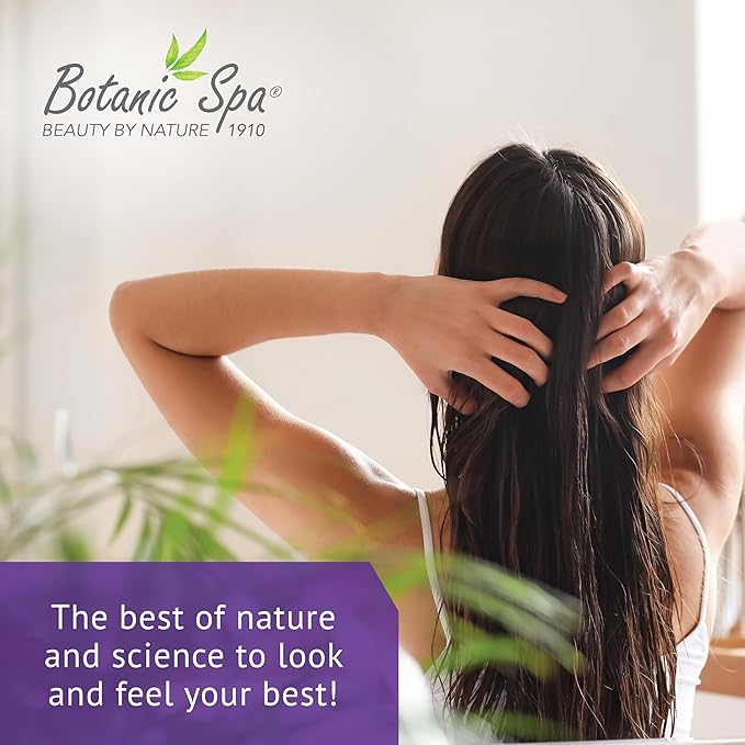 Botanic Spa Botanical Hair Oil with Rosemary and Peppermint – Nourish and Strengthen 2 fl. oz.