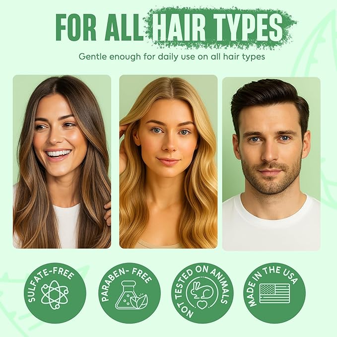 Aloe Vera Shampoo and Conditioner Set | 16 fl oz Each | with Batana Oil | Hydrating, Soothing & Moisture Balance Formula | Nourishing Care for Dry, Itchy or Sensitive Scalp