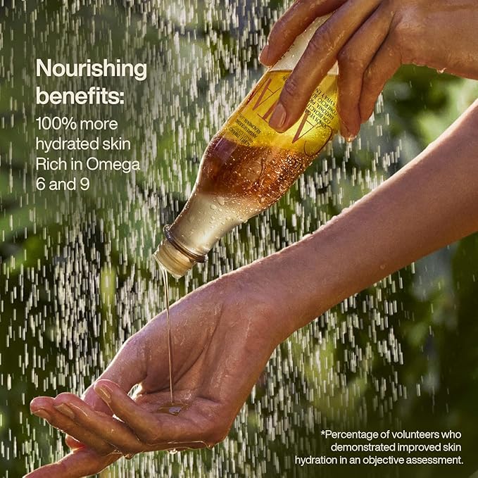 natura - Brazil Nut Triple Phase Body Oil - Nourishing Amazonian Brazil Nut Oil with Omega 6 & 9 - Vegan Hydrating, Softening & Fragrant Moisturizer - 6.7 fl oz (200 ml)