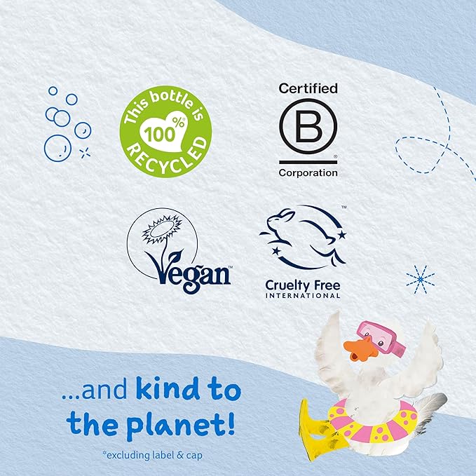 Childs Farm, Kids Hair & Body Wash for Dry, Sensitive Skin, Watermelon & Organic Pineapple, Gently Cleanses, Vegan, Cruelty-Free, 8.4 Fl Oz