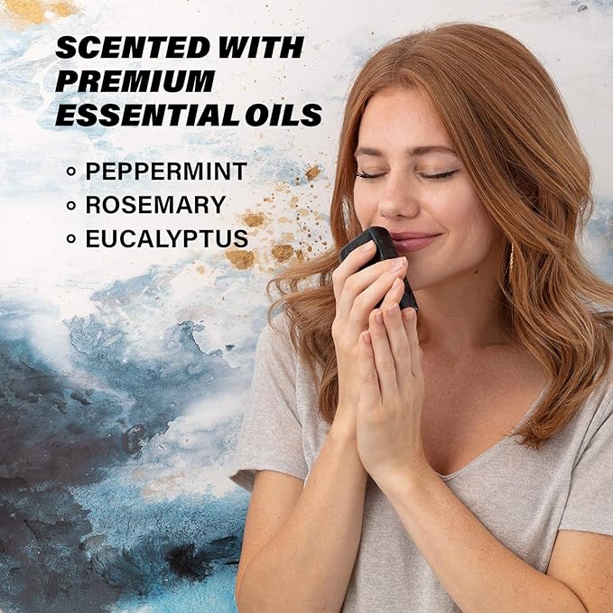 Southern Natural Dead Sea Mud & Charcoal Goat Milk Soap Bar – Face and Body Soap for Sensitive Skin with Peppermint Essential Oil, 4 oz (1 Bar)