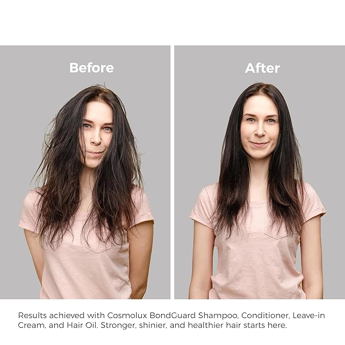 BondGuard Bonding Oil, Heat Protectant & Repair Oil for Damaged, Color-Treated & Frizzy Hair, Adds Shine & Tames Frizz, Lightweight & Vegan - 1.7 fl oz (50 mL)