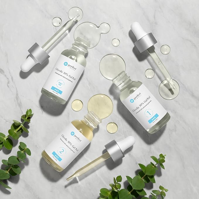 Glycolic Gel Peel - Enhanced with Retinol and Green Tea Extract (10% Strength)