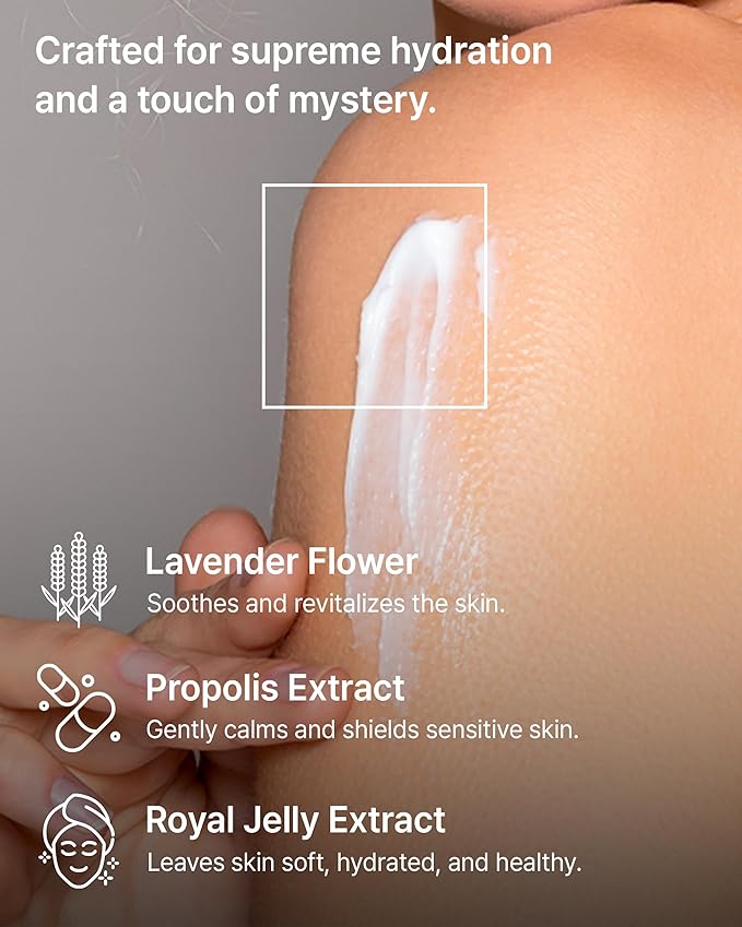 New York in Tilly Body Lotion - Korean Body Care for Moisturizing & Nourishment - Hydrating Body Care Formula with Floral Lily Scent, Shea Butter & Jojoba Oil - 10.82 fl.oz