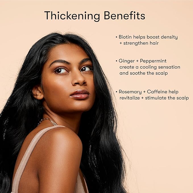 Odele Hair Thickening Shampoo and Conditioner Gift Set, Increases Density & Strength, for Straight or Wavy Hair Types, 13 Fl Oz Each (Pack of 2)