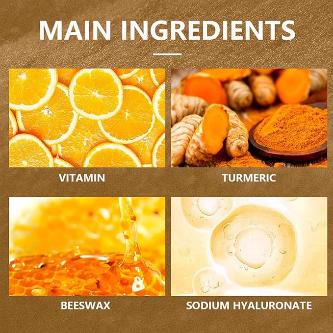 Turmeric Hand and Foot Peel Mask, Moisturizing Hydrating Nourishing Exfoliating Hand Film Hands Care Paraffin