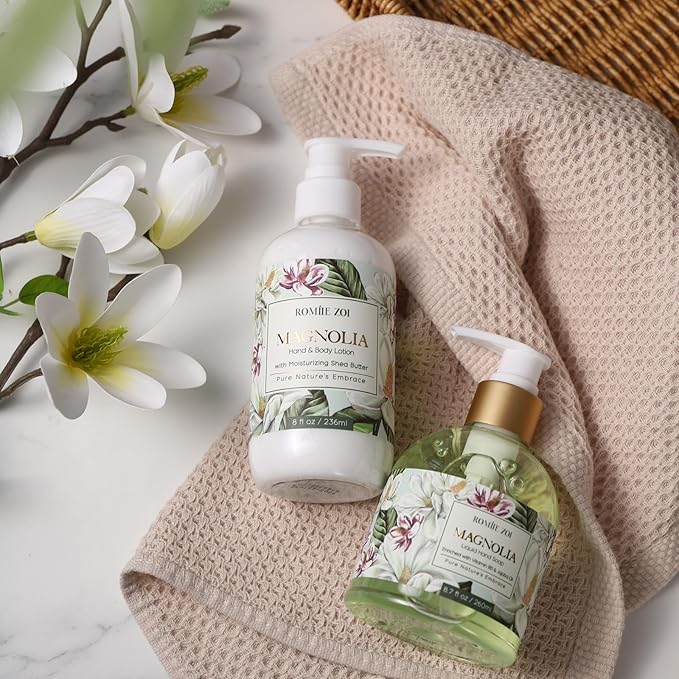 ROMIIE ZOI Daily Hand & Body Lotion with Moisturizing Shea Butter - Magnolia - 236 ML / 8 FL OZ